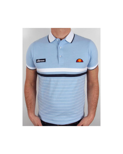 Ellesse Seppi Polo Shirt Sky Blue