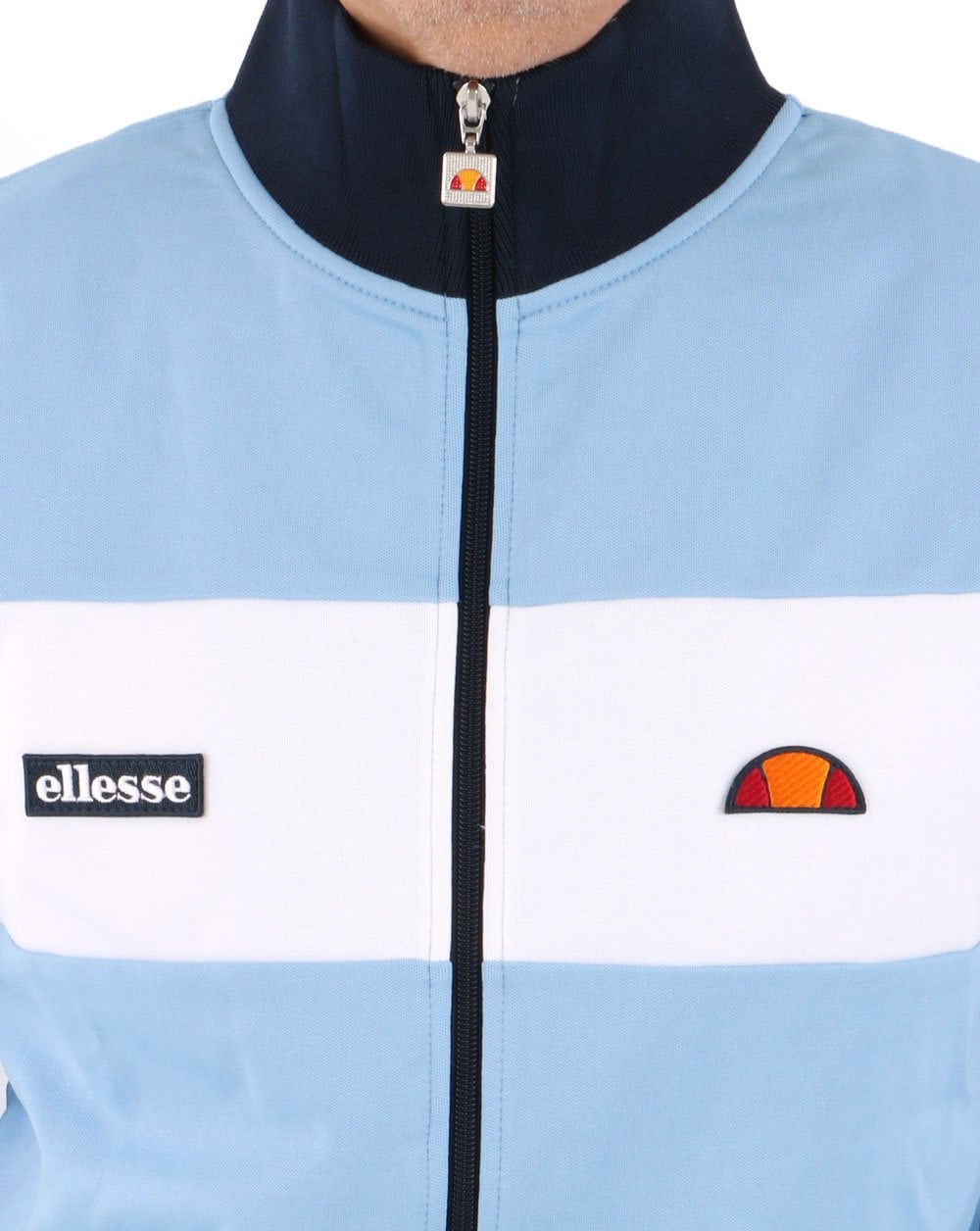 Ellesse Setra Track Top Sky Blue/White