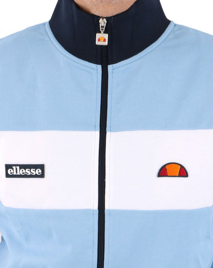 Ellesse Setra Track Top Sky Blue/White