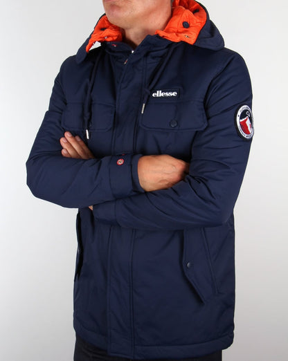 Ellesse Ski Parka Jacket Navy