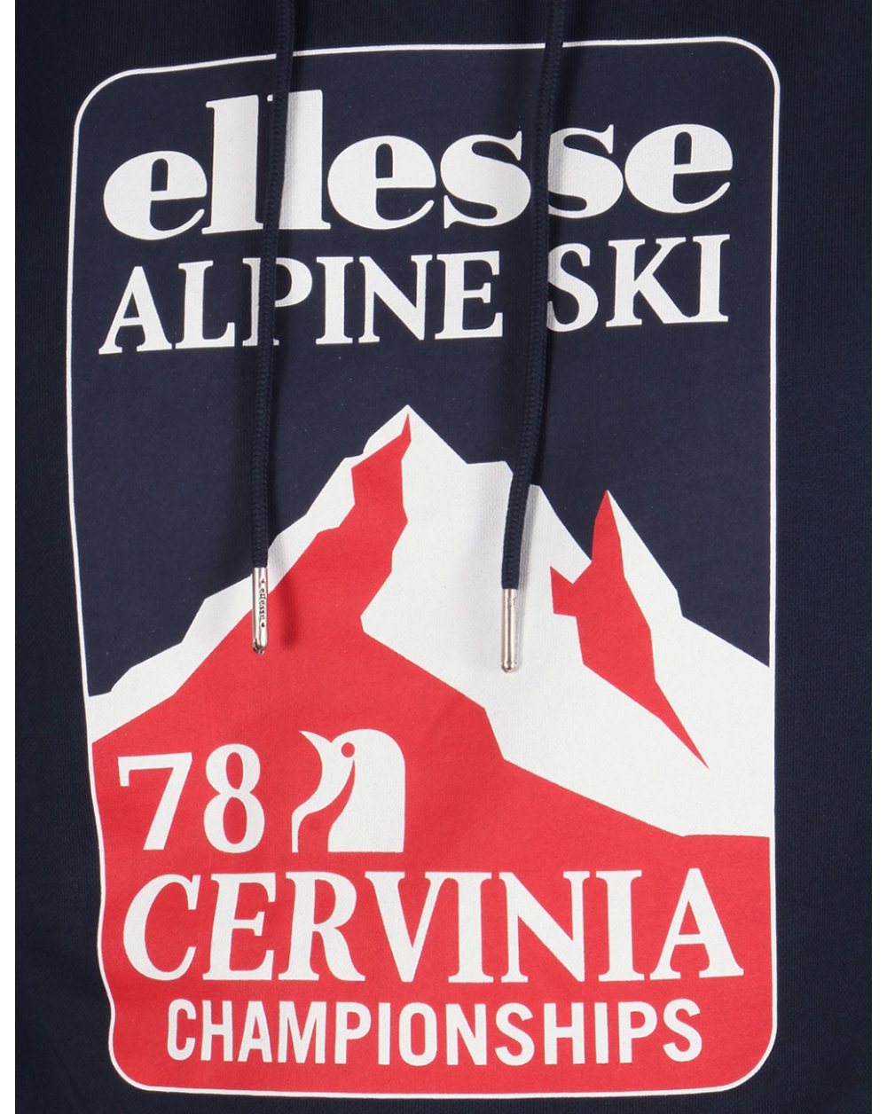 Ellesse Ski Sweat Hoody Navy Blue