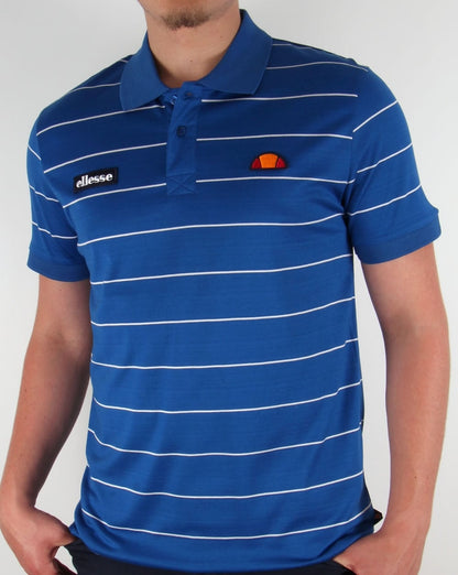 Ellesse Sovana Polo Shirt Royal Blue