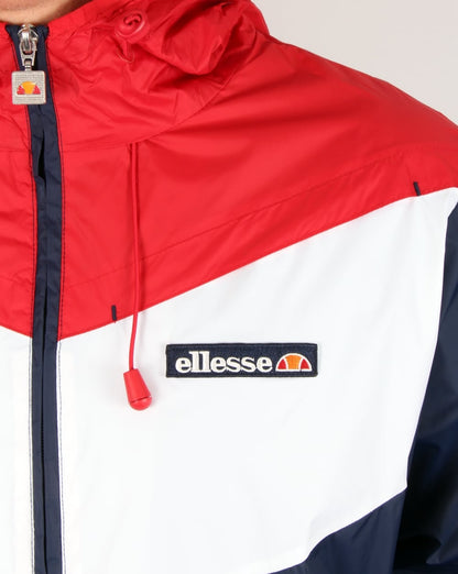 Ellesse Split Colours Windrunner Navy/red