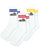 Ellesse Striped Pullo 3 Pack Crew Socks White/Multi