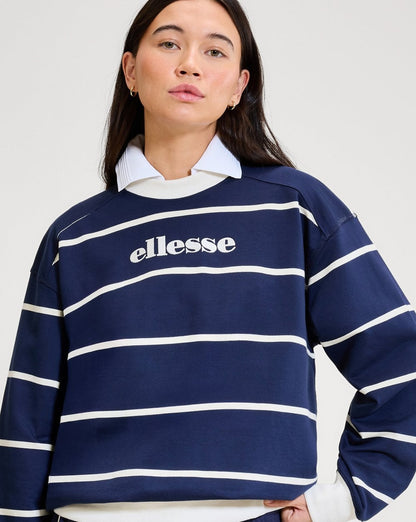 Ellesse Taggia Sweatshirt Dark Blue/Off White