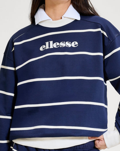 Ellesse Taggia Sweatshirt Dark Blue/Off White