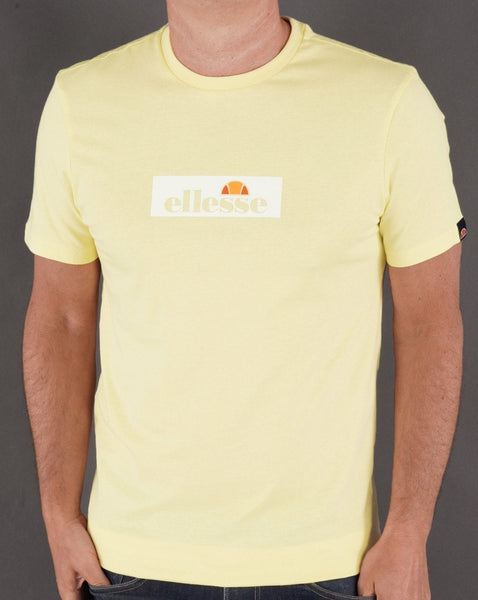 Ellesse Tilanis T Shirt Light Yellow
