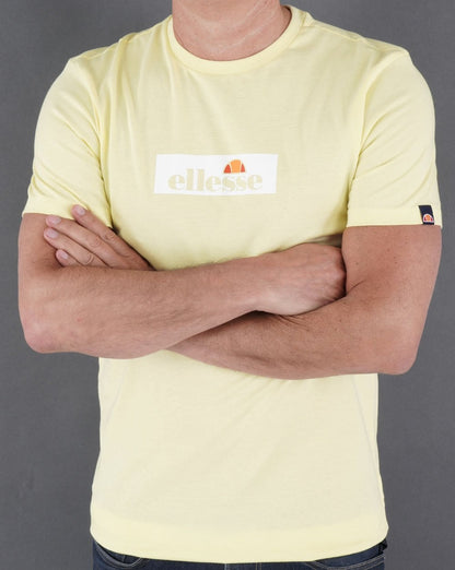 Ellesse Tilanis T Shirt Light Yellow