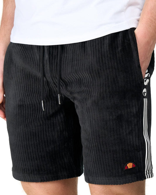 Ellesse Tomatro Velour Shorts Black