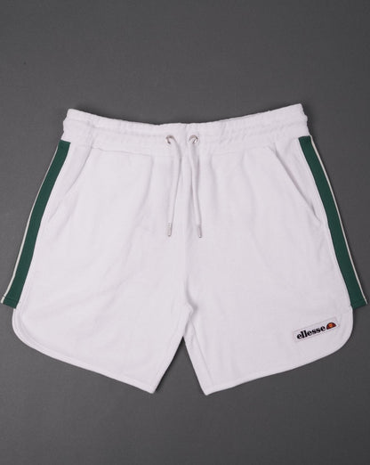 Ellesse Towelling Shorts White/Green
