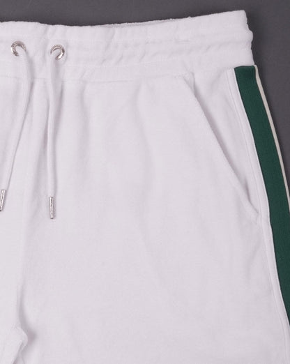 Ellesse Towelling Shorts White/Green
