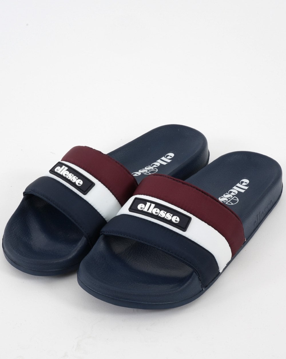 Ellesse Trata Slide Navy/White/Burgundy