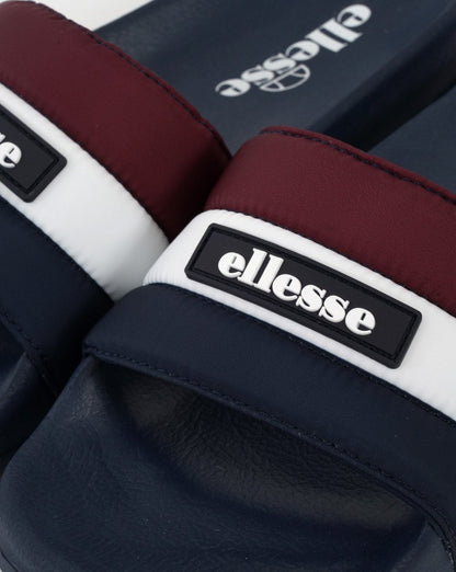 Ellesse Trata Slide Navy/White/Burgundy