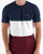 Ellesse Trenka T Shirt Navy/White/Burgundy