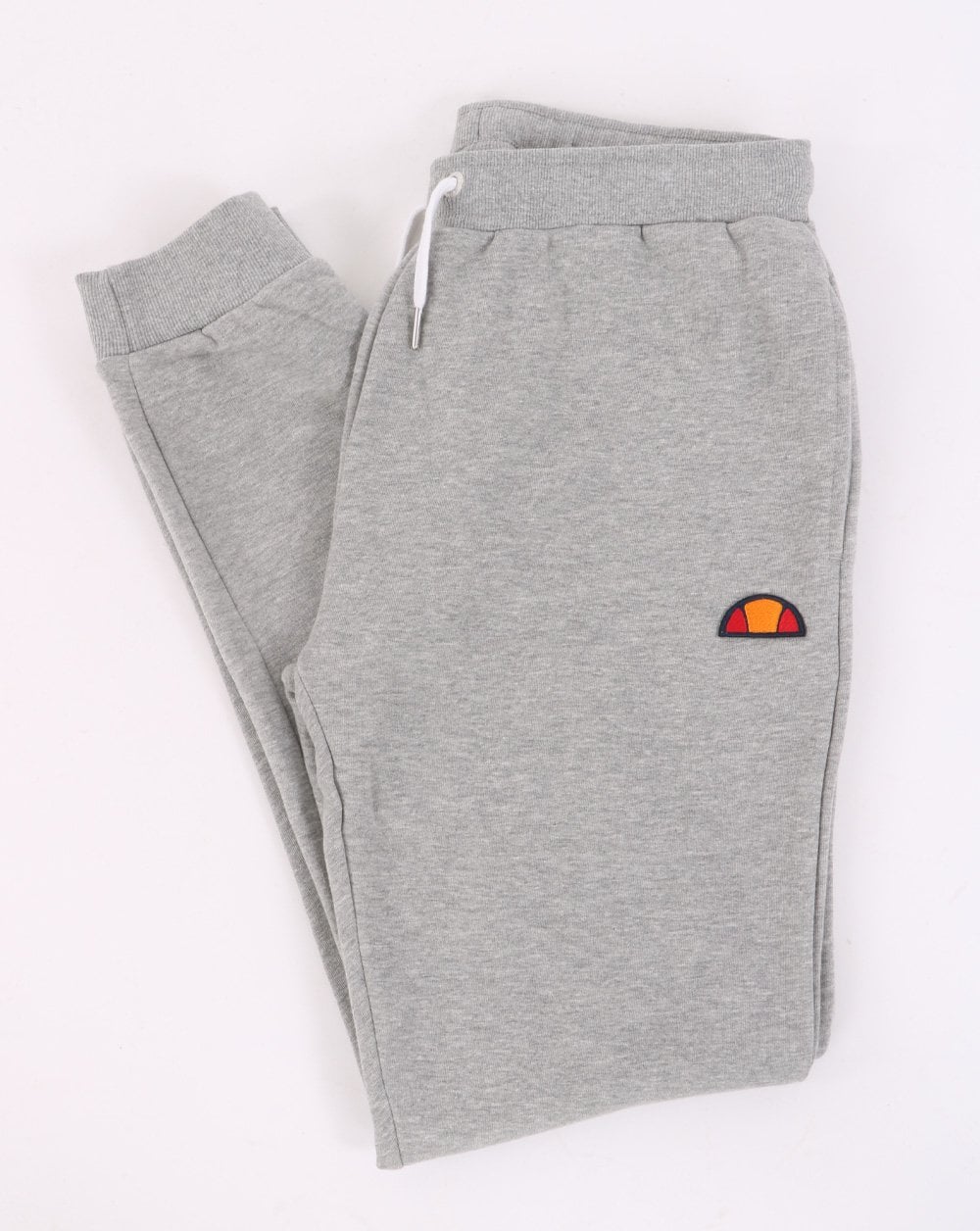 Ellesse Twin Badge Jog Pants Grey Marl