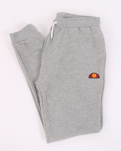 Ellesse Twin Badge Jog Pants Grey Marl