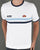 Ellesse Two Stripe T Shirt White/Sky/Navy