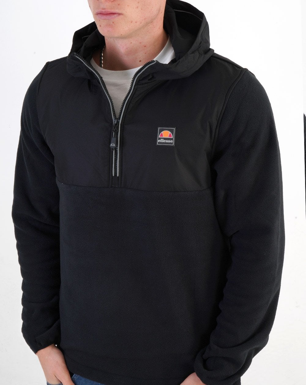 Ellesse Venaro Over Head Fleece Black
