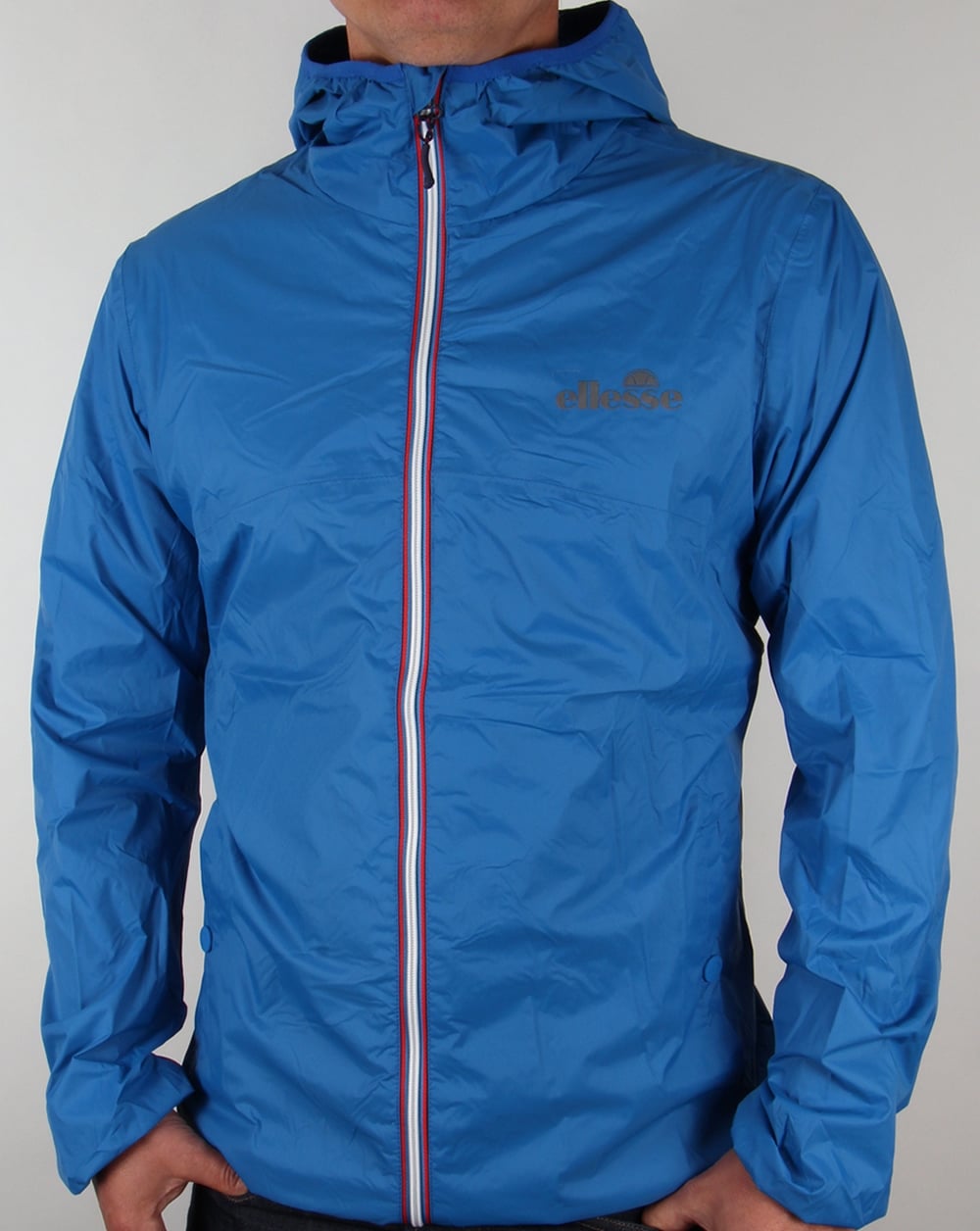 Ellesse Xaviero weather proof Jacket Nautical Blue