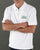 Ellesse Zip Towelling Polo Shirt White