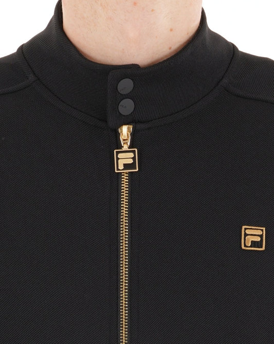 Fila Gold Fila Gold Biker Track Top Black
