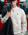 Fila Gold Biker Track Top Off White