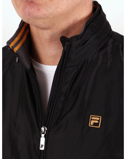 Fila Gold Fonte Bomber Jacket Black