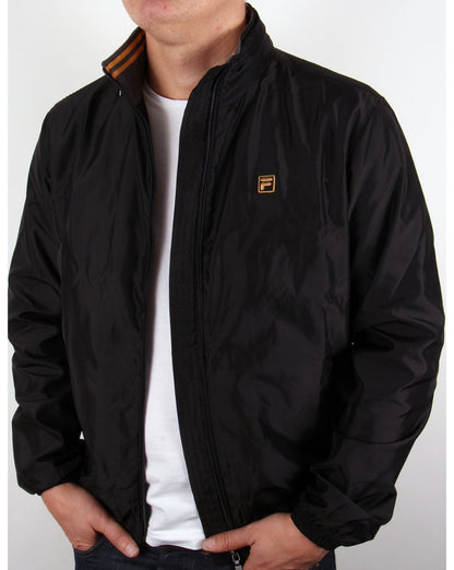 Fila Gold Fonte Bomber Jacket Black