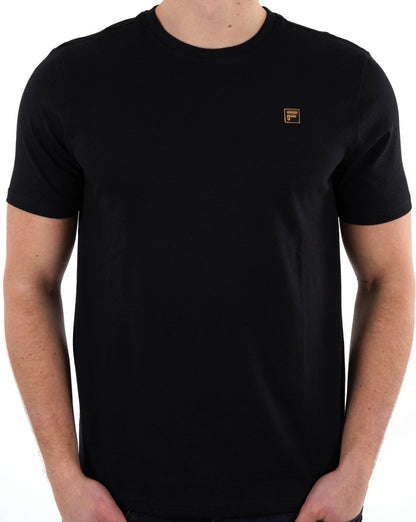 Fila Gold Gully T Shirt Black