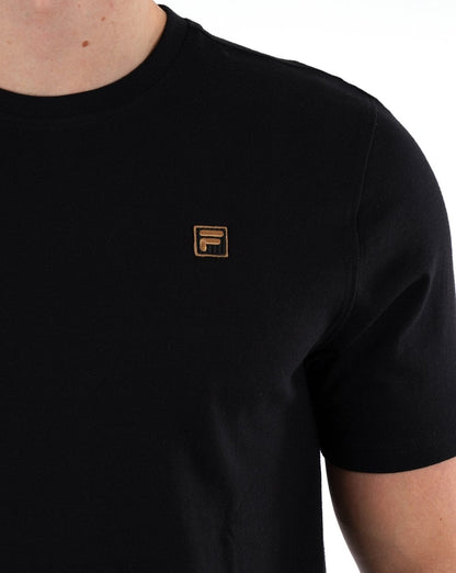 Fila Gold Gully T Shirt Black