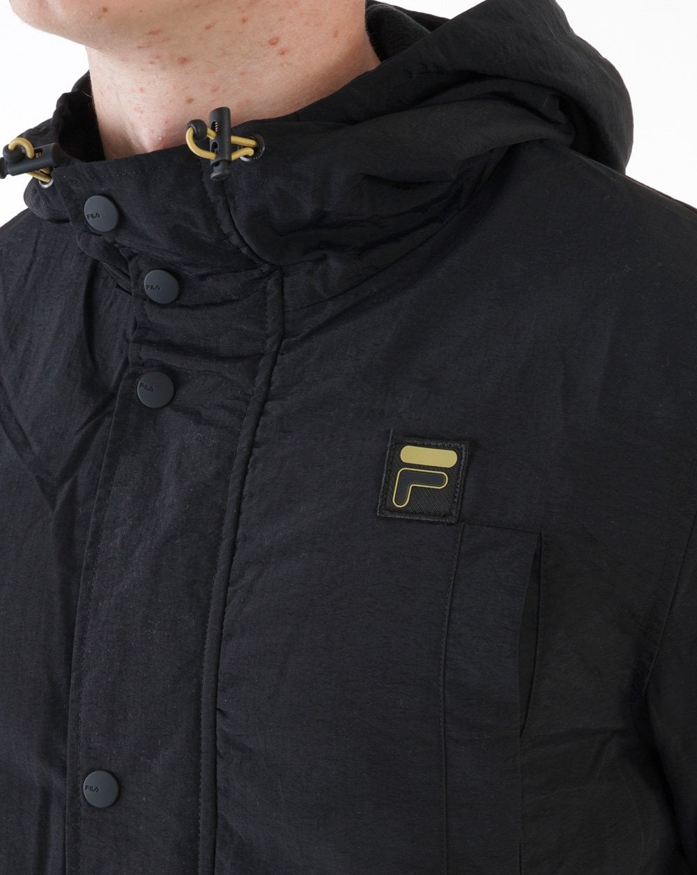 Fila Gold Pezza Parka Black