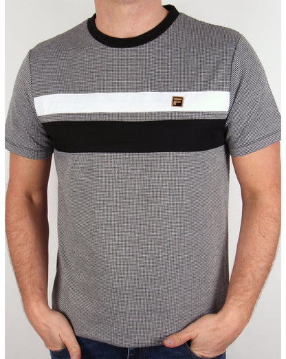 Fila Gold Piaggo T-shirt Houndstooth
