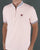 Fila Vintage 1/4 Zip Polo Shirt Pink