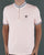Fila Vintage 1/4 Zip Polo Shirt Pink