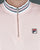 Fila Vintage 1/4 Zip Polo Shirt Pink