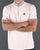 Fila Vintage 1/4 Zip Polo Shirt Pink