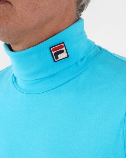 Fila Vintage 19th Roll Neck Aqua Blue