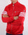 Fila Vintage 5 Stripe Track Top Red/ white