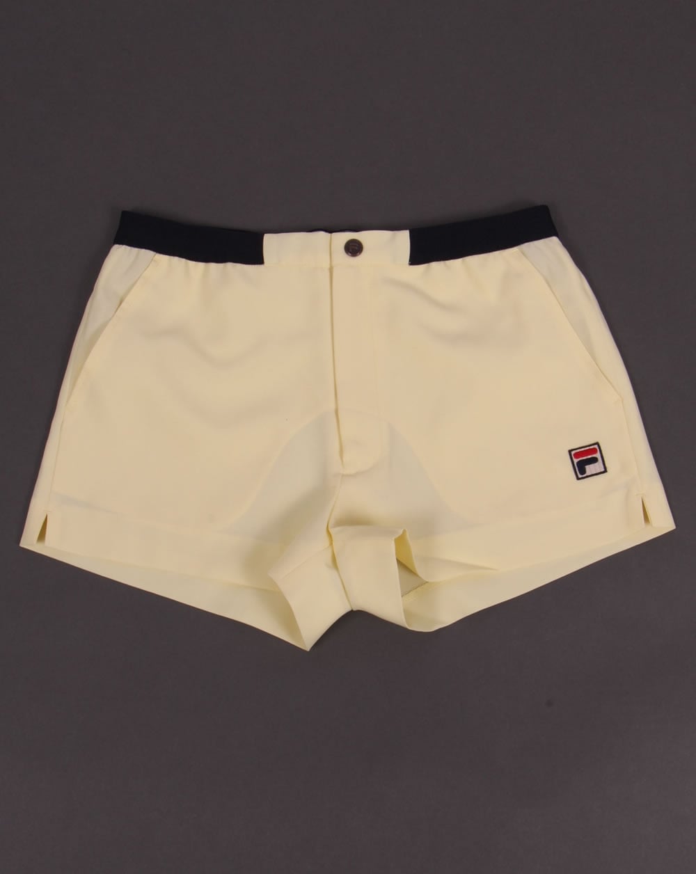 Fila Vintage Baseline Shorts Yellow