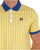 Fila Vintage BB1 Polo Shirt Light Yellow / Turkish Sea