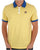 Fila Vintage BB1 Polo Shirt Light Yellow / Turkish Sea