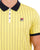 Fila Vintage BB1 Polo Shirt Yellow/Navy