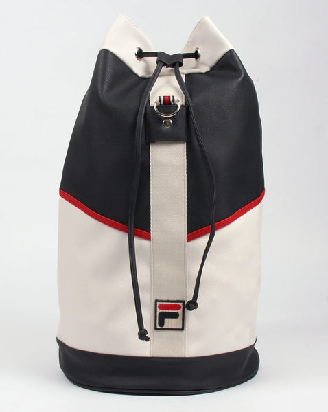 Fila Vintage Biago Duffle Bag Navy/White