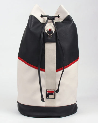 Fila Vintage Biago Duffle Bag Navy/White