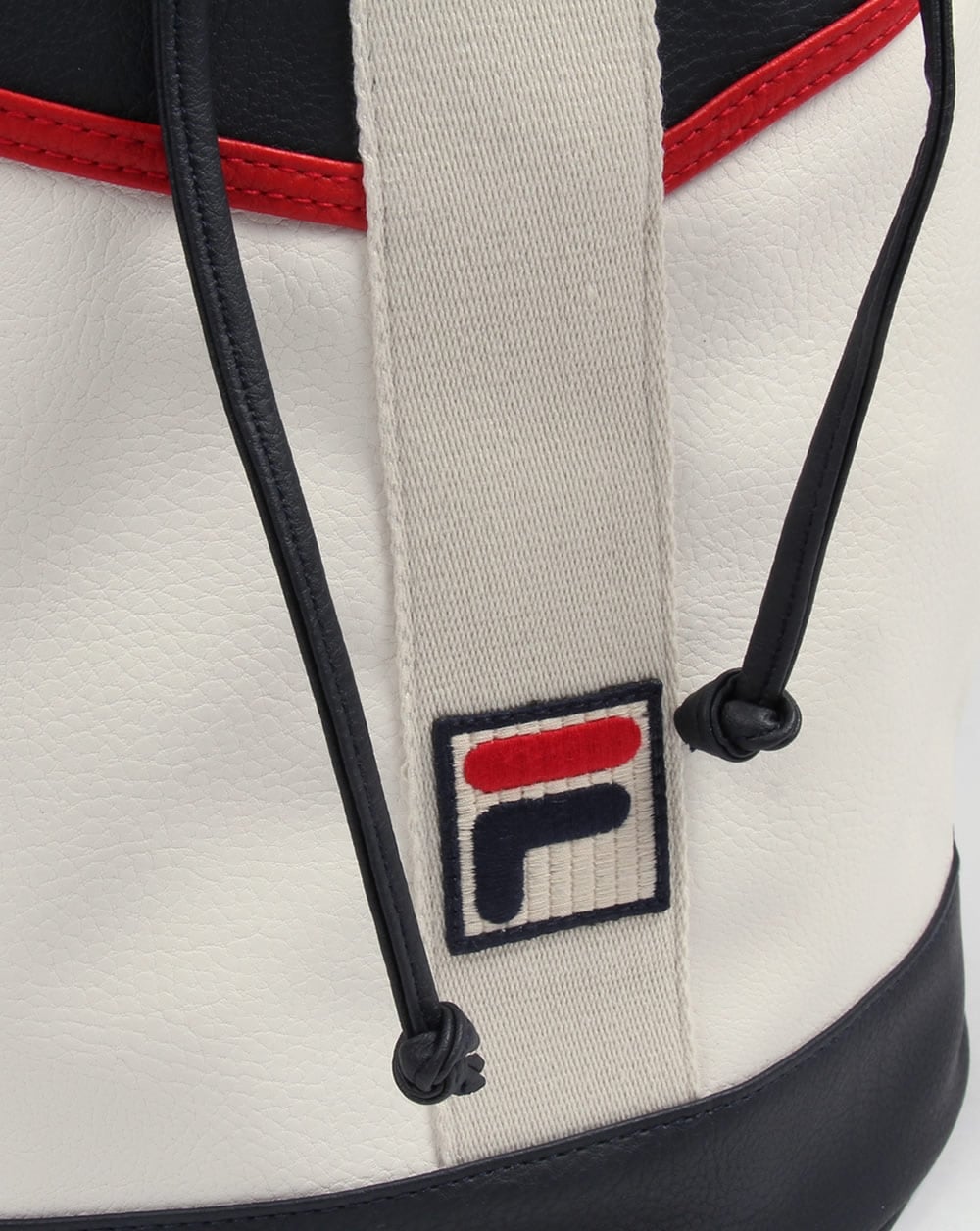 Fila Vintage Biago Duffle Bag Navy/White