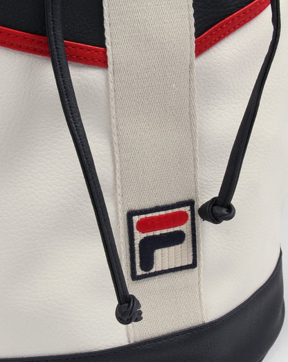 Fila Vintage Biago Duffle Bag Navy/White