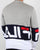Fila Vintage Blake Crew Neck Jumper Grey Marl