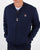 Fila Vintage Borg Collar Fleece Top Navy