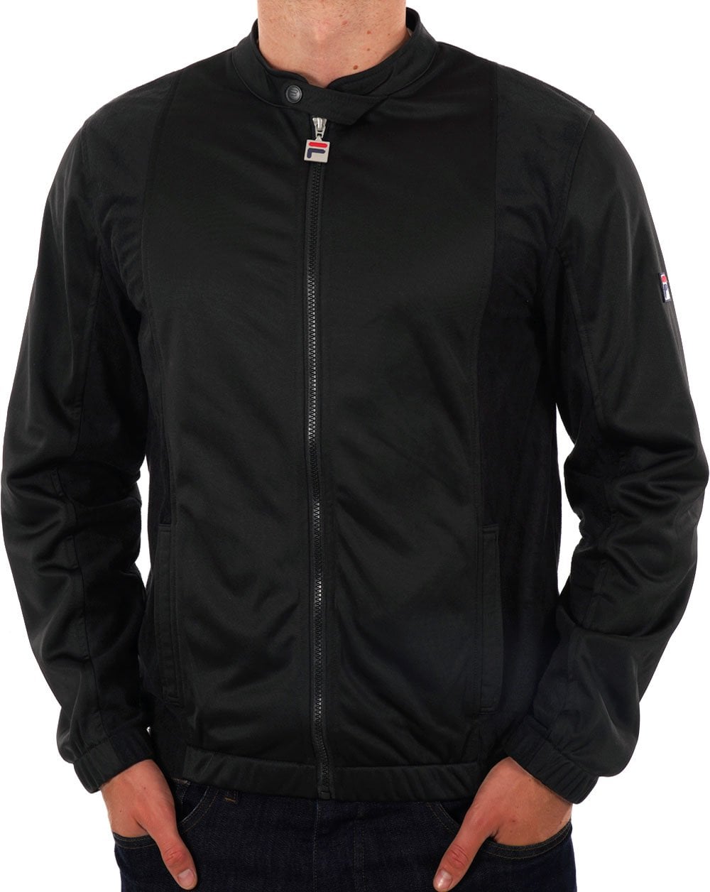 Fila Vintage Boxer Track Top Black