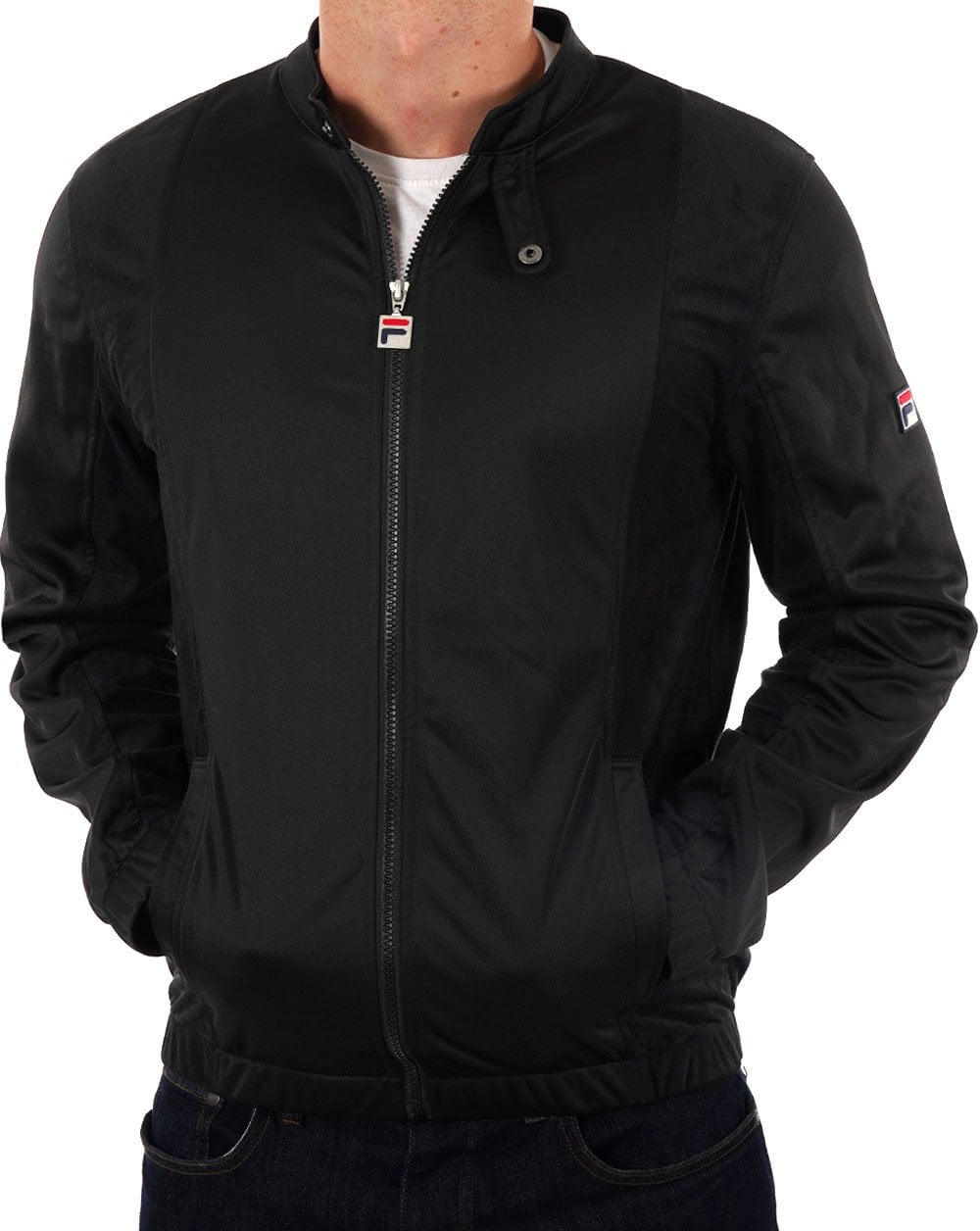 Fila Vintage Boxer Track Top Black